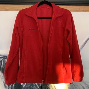 Columbia Full Zip Fleece Sweatshirt Jacket
